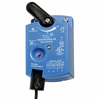 Elec Act 35 in.-lb. Floating 24VAC MPN:VA9104-IGA-2S