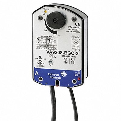 Elec Act 70 in.-lb. On-Off 24VAC MPN:VA9208-BGA-3