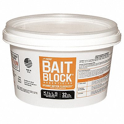 Rodenticide Green Blocks 4 lb Pail MPN:704-PN