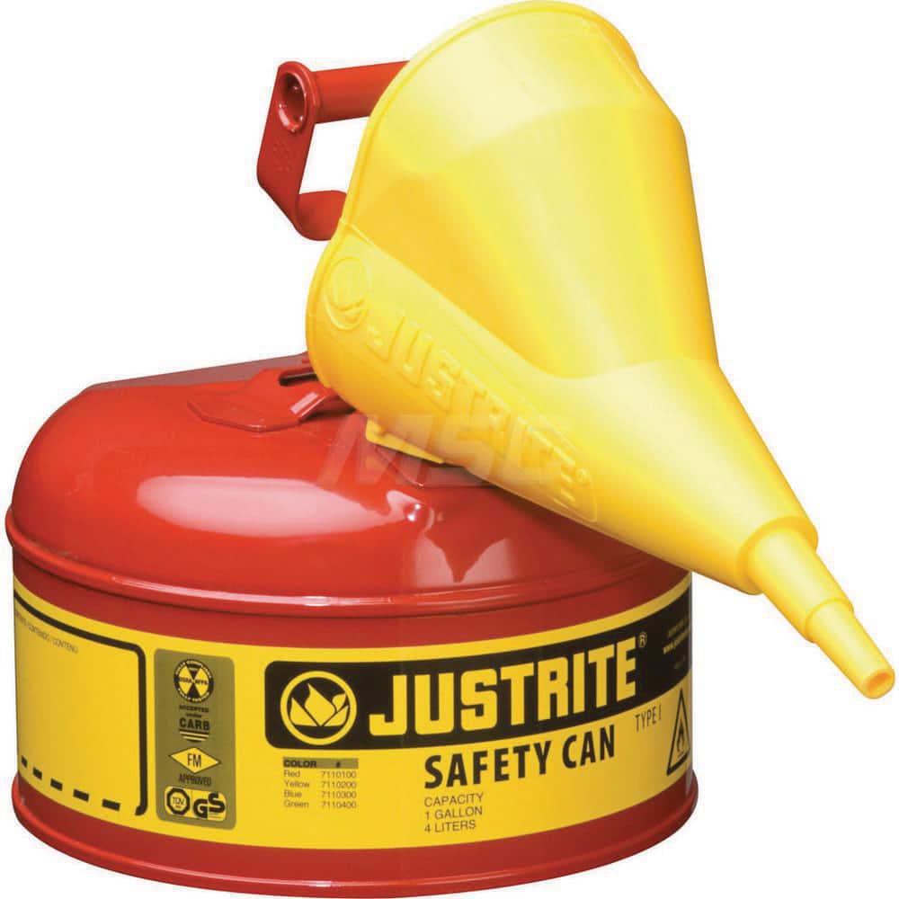 Safety Can: 1 gal, Steel MPN:7110110