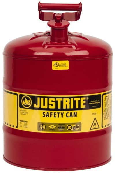 Safety Can: 5 gal, Steel MPN:7150100