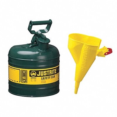 Type I Safety Can 2 gal Green 13-3/4In H MPN:7120410