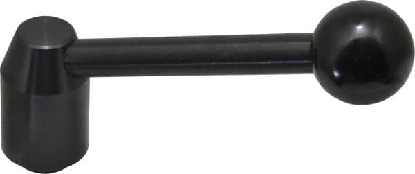 Metric Size Tapped Insert Adjustable Clamping Handle: M12 x 1.75 Thread, 19 mm Hub Dia, Steel MPN:12NA13/E