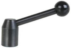 Inch Size Tapped Insert Adjustable Clamping Handle: 1/4-20 Thread, 0.53