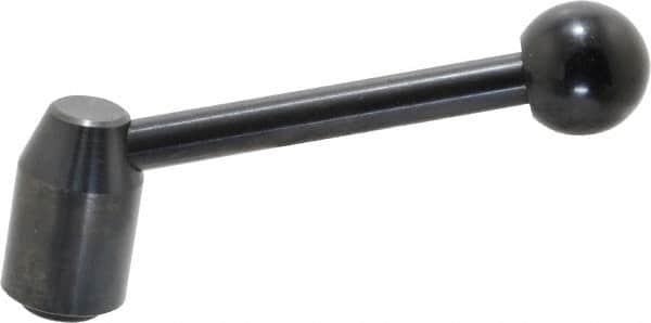 Tapped Insert Adjustable Clamping Handle: 3/8-16 Thread, 0.63