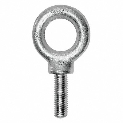 Machinery Eye Bolt Shank D 1 3/4 in MPN:K2035-ZN