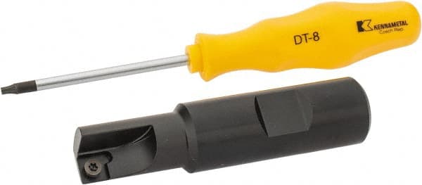 Indexable Square-Shoulder End Mill: KICR062SD260, 5/8