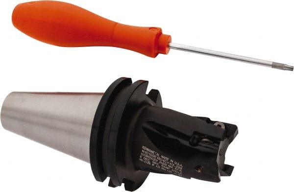 Indexable Square-Shoulder End Mill: M1D150E1804CV40L288, 1-1/2