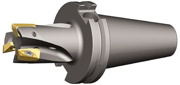 Indexable Square-Shoulder End Mill: M1D100E1802CV40L250, 1