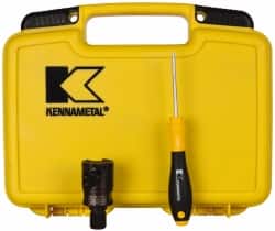 Indexable Square-Shoulder End Mill: 125ED10M16Z2L160C4, 1-1/4