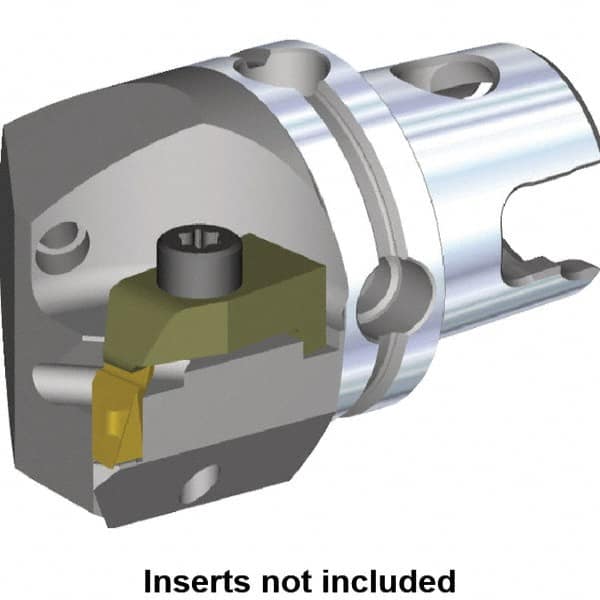Modular Grooving Head: Left Hand, Cutting Head, System Size KM50, Uses NU3R Inserts MPN:3753586
