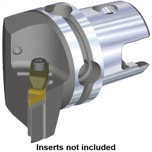 Modular Grooving Head: Right Hand, Cutting Head, System Size KM40, Uses V.GR.. Inserts MPN:3951859