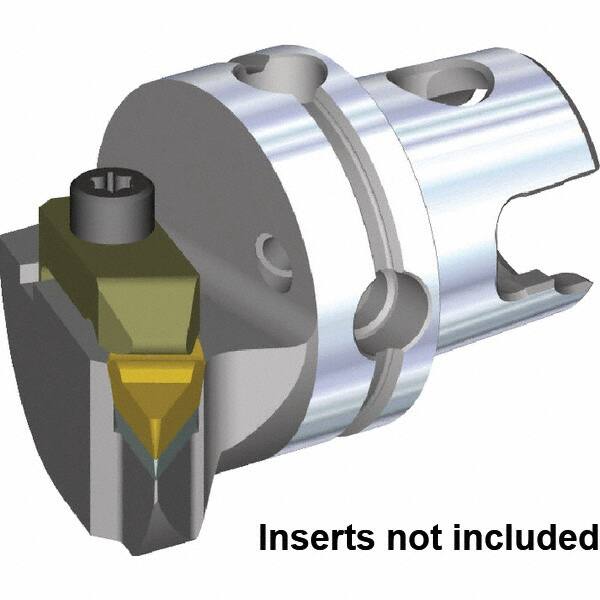 Modular Grooving Head: Right Hand, Cutting Head, System Size KM40, Uses V.GR.. Inserts MPN:3951915