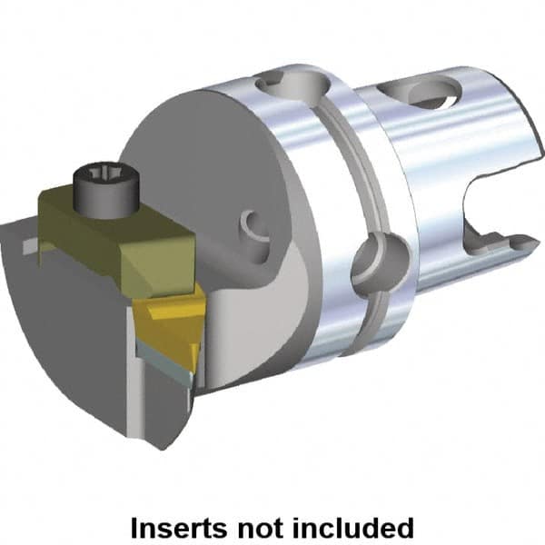 Modular Grooving Head: Left Hand, Cutting Head, System Size KM40, Uses VBMR.. Inserts MPN:3951918