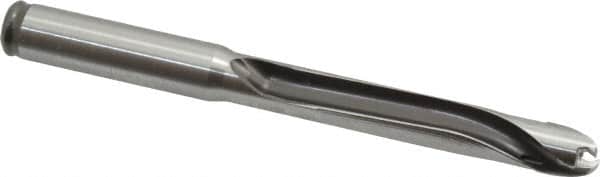 Replaceable-Tip Drill: 10 to 10.49 mm Dia, 52.58 mm Max Depth, 11.11 mm Straight-Cylindrical Shank MPN:2250678