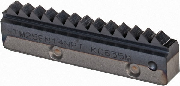 TM25EN14NPT KC635M Carbide Thread Mill Insert MPN:3031766