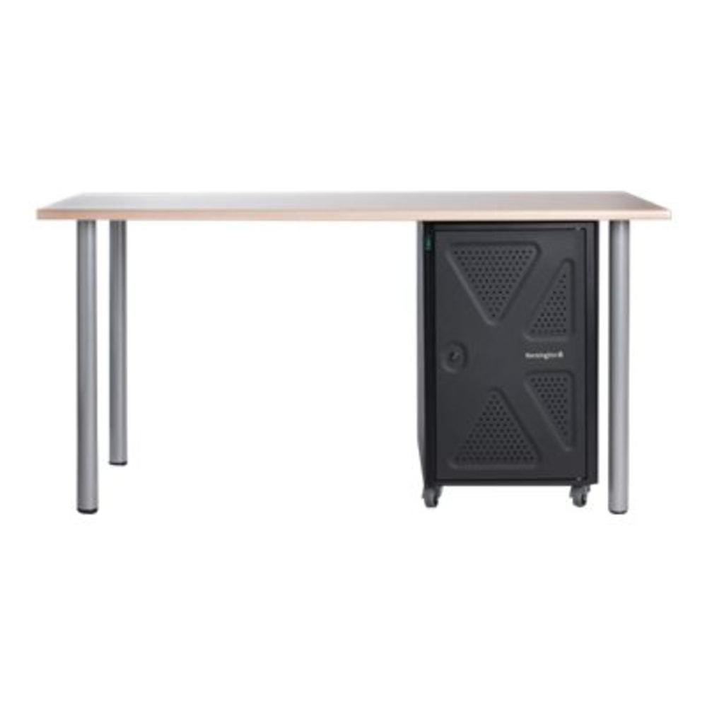Kensington AC12 12-Bay Security Charging Cabinet - 16.50in Width x 23.20in Depth x 28.10in Height - Black - For 12 Devices - 1 MPN:K64415NA