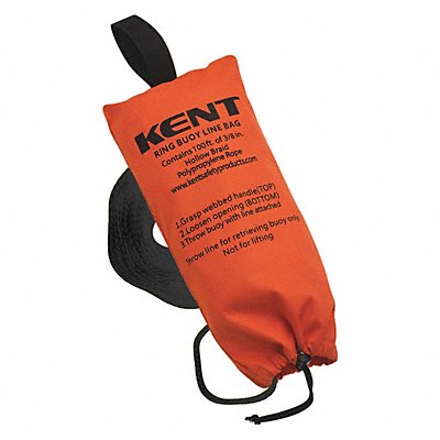 Ring Buoy Line Bag With 100ft. Rope MPN:152500-200-999-17