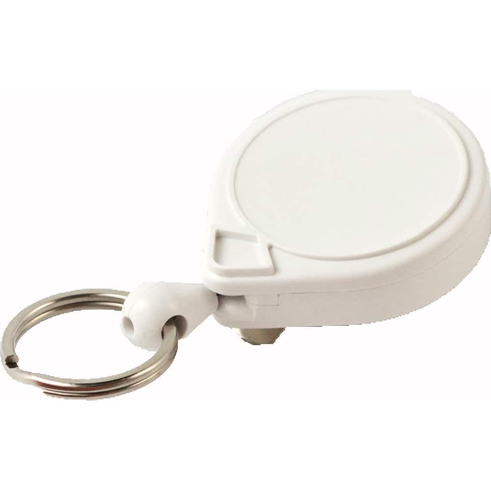 Key Control, Type: Retractable ID Holder , Number of Keys: 3 , Color: White  MPN:0053-005