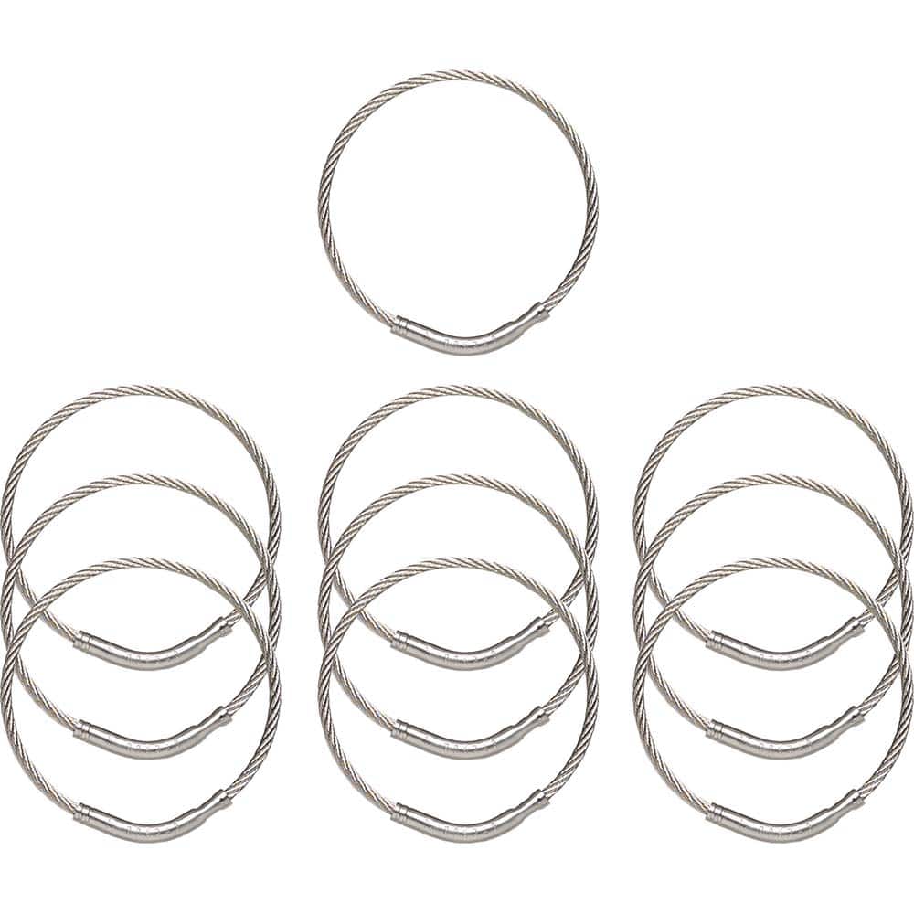 Key Control, Type: Key Ring , Number of Keys: 0 , Color: Silver  MPN:270FA