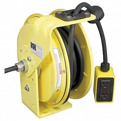 Cord Reel 50ft 12 AWG Receptacle 120VAC MPN:RTBB3L-WDD520-J12K