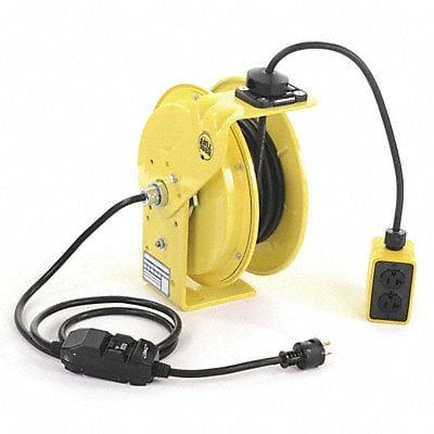 Cord Reel 25ft 12 AWG Receptacle 120VAC MPN:RTBB3L-WGB520-J12F