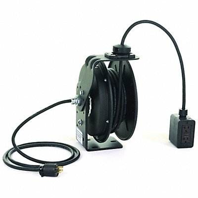 Cord Reel 50ft 12 AWG GFCI 120VAC MPN:RTBB3LB-1GB520-J12K