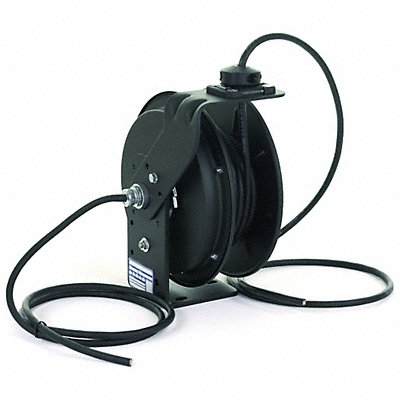 Cord Reel 25ft 12 AWG Bare 120VAC MPN:RTBB3LB-WW-J12F