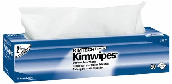 Science Kimwipes Delicate Task Wipes, Pop-Up Box, 2-Ply, White MPN:34721