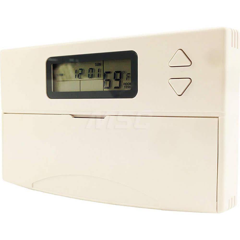 Thermostats, Thermostat Type: 1 Heat, 1 Cool , Maximum Temperature: 90 , Minimum Temperature: 50 , Maximum Voltage: 24 , Amperage: 1  MPN:EP-3