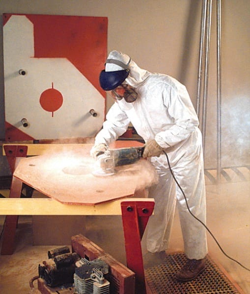 Disposable Coveralls: Size Medium, SMS, Zipper Closure MPN:49102
