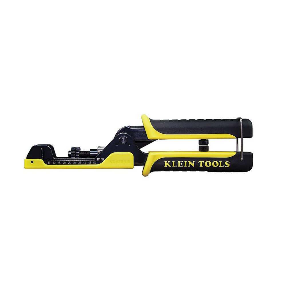Crimpers, Handle Style: Ergonomic , Crimper Type: Connector , Maximum Wire Gauge: 0AWG , Features: Elongated Neck for Work in Confined Spaces , Ratcheting: No  MPN:VDV211-100