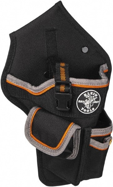 Tool Pouch: 8 Pockets, Black MPN:5183