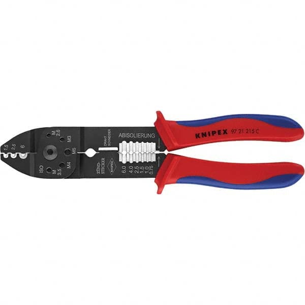 Crimpers, Crimper Type: Crimping Plier , Terminal Type: Various , Features: Comfort Grip  MPN:97 21 215 SB