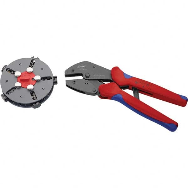 Crimpers, Crimper Type: Crimping Plier , Maximum Wire Gauge: 10AWG , Capacity: 0.50 to 6.00 mm , Terminal Type: Various , Features: Comfort Grip  MPN:97 33 02