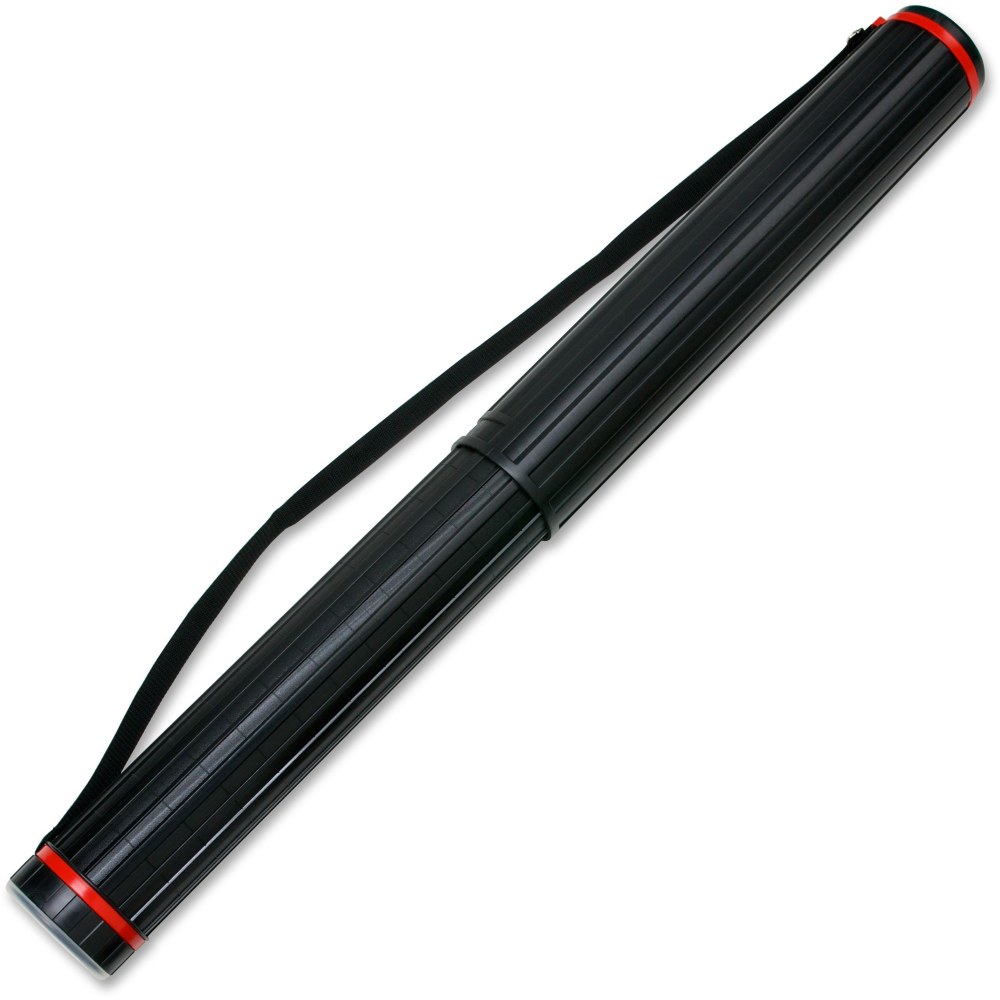 Chartpak 948 72/124 Carrying Case Document - Black - Plastic Body x 3.5in Diameter - 1 Each (Min Order Qty 2) MPN:RLTUBE