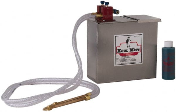 Tank Mist Coolant System: 1 gal Stainless Steel Tank, 2 Outlet MPN:102 N-STR.