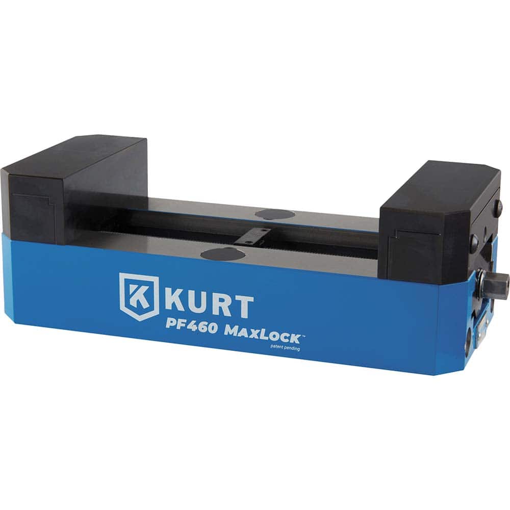 Modular Carvable Vise: 4'' Jaw Width, 1-1/4'' Jaw Height MPN:PF460C