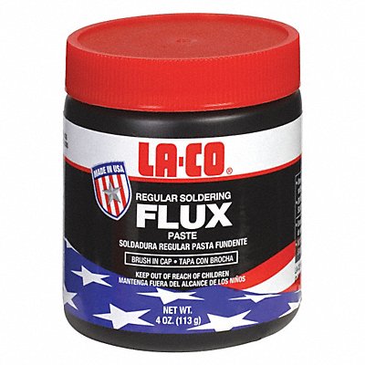 LA-CO 4oz Brush Cap Jar Solder Paste MPN:22194