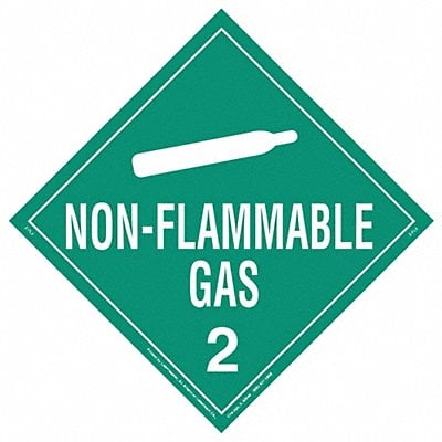 DOT Container Placard 10-3/4 Label W MPN:19TZ80