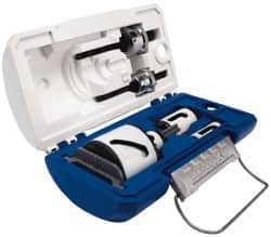 Electrician's Hole Saw Kit: 8 Pc, 7/8 to 2-1/2