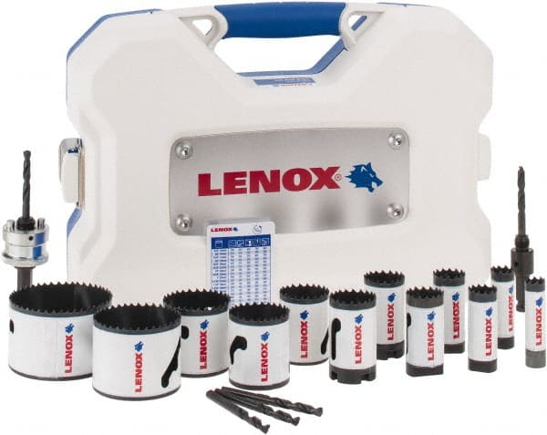 Contractor's Hole Saw Kit: 17 Pc, 5/8 to 3