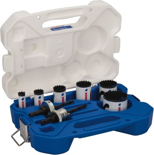 Refrigerator Repair Hole Saw Kit: 8 Pc, 5/8 to 2-1/8