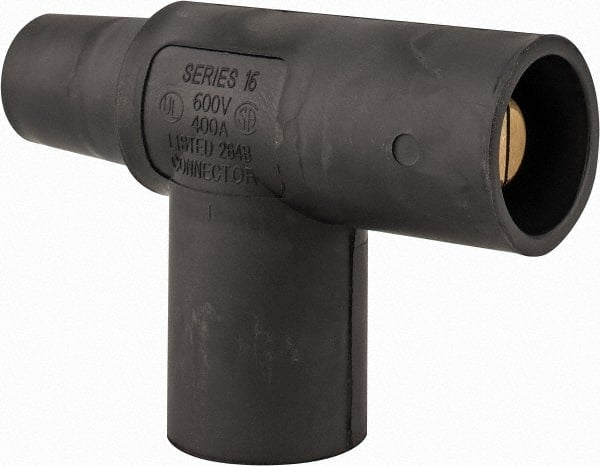 3R NEMA Rated, 600 Volt, 400 Amp, Female-Male-Male, Cam Type, Paralleling Tee MPN:16A21-UE