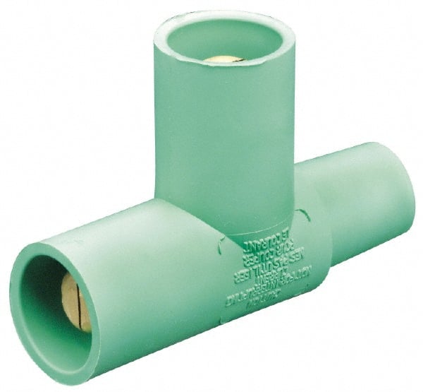 3R NEMA Rated, 600 Volt, 400 Amp, Female-Male-Male, Cam Type, Paralleling Tee MPN:16A21-UG
