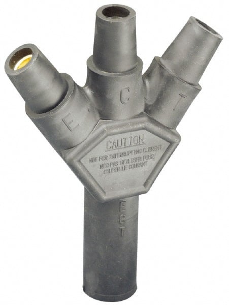 3R NEMA Rated, 600 Volt, 400 Amp, Male-Female-Female-Female, Cam Type, 3-Fer Single Pole Plug and Connector MPN:16A23-UG