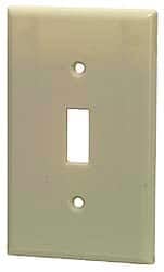 1 Gang, 4-1/2 Inch Long x 2-3/4 Inch Wide, Standard Outlet Wall Plate MPN:88003