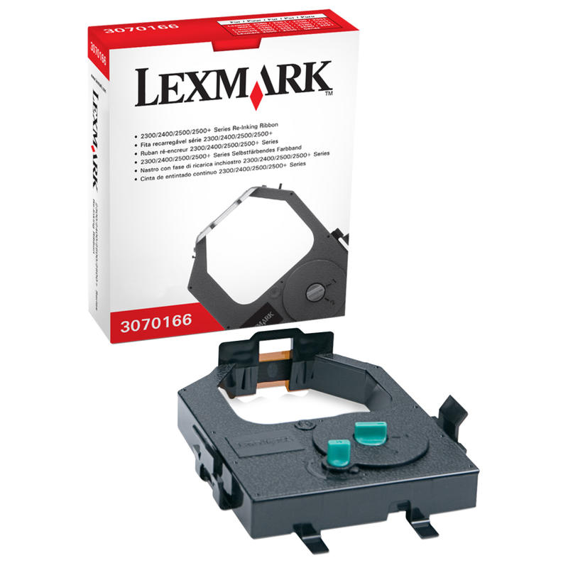 Lexmark 3070166 Standard Yield Re-Inking Ribbon (Min Order Qty 4) MPN:3070166