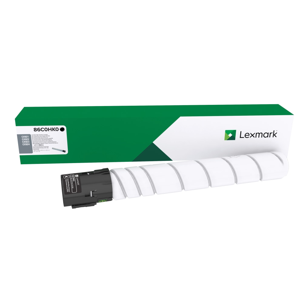 Lexmark 86C0HK0 Black High Yield Collection Program Toner Cartridge MPN:86C0HK0