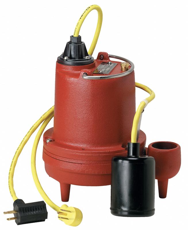 Submersible Effluent Pump 4/10 HP 200F MPN:HT41A-2